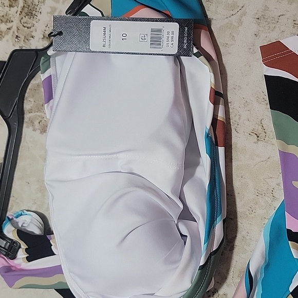 BCBGmaxAzria Long Sleeve Swimsuit - Picture 6 of 15